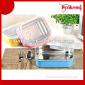 Square stainless steel airtight food container